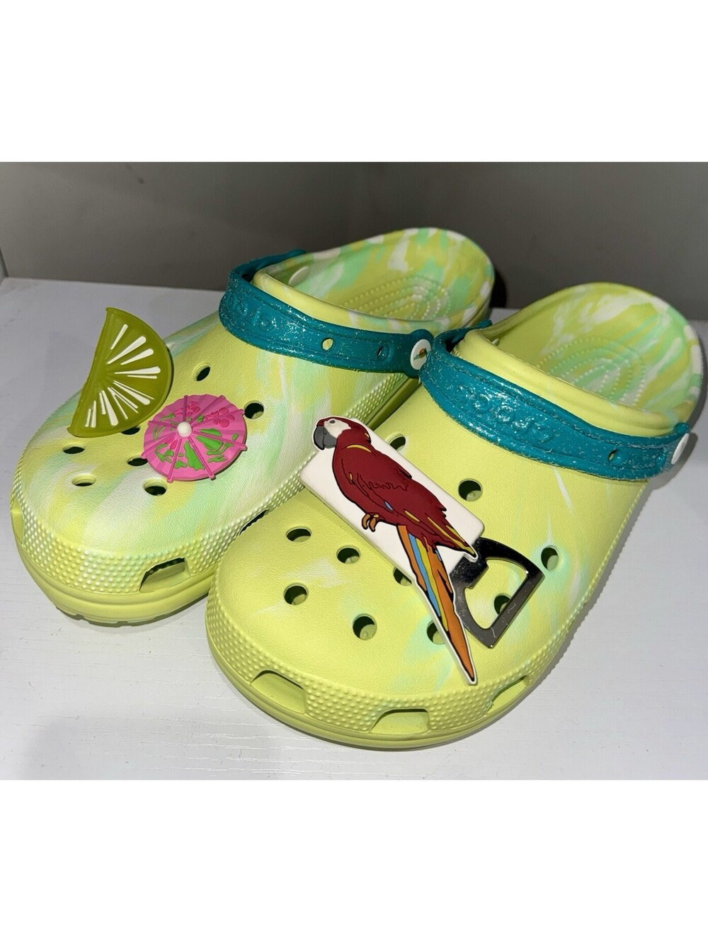 Jimmy Buffet Lovers 🦜 Margaritaville Crocs Adult 10/12 Limited Edition RARE